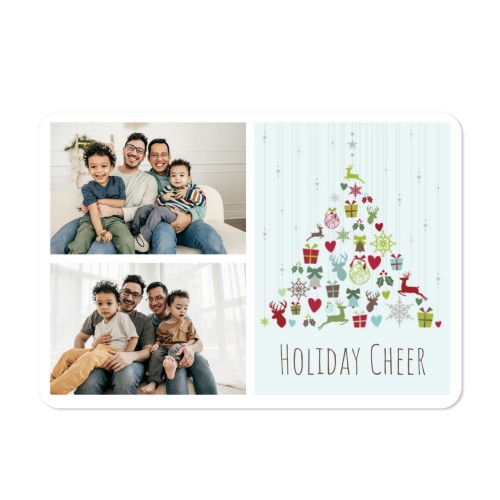 Enkle Fotokort liggende runde hjørner 14,3 x 10 cm