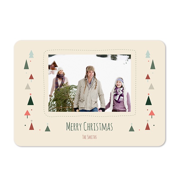 Fotokaart liggend met ronde hoeken 14,3 x 10 cm