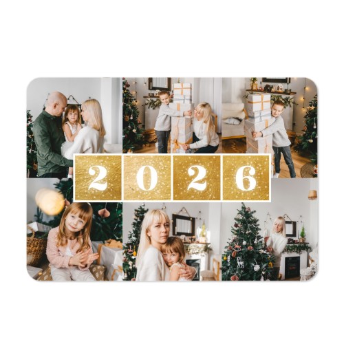 Faire-part 1 volet Paysage coins arrondis 14,3 x 10 cm