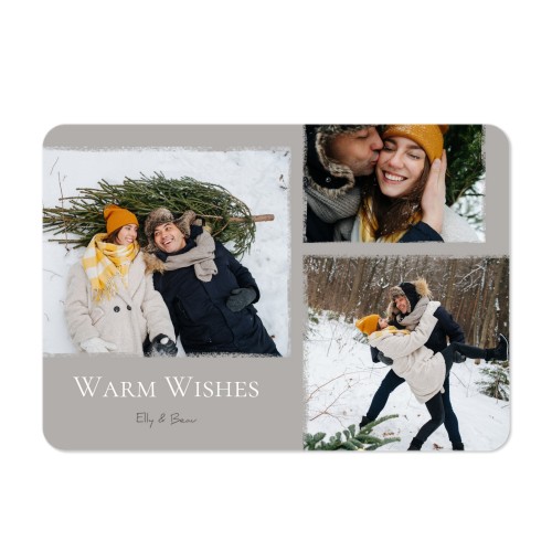 Single card landscape rounded corners 14,3 x 10 cm