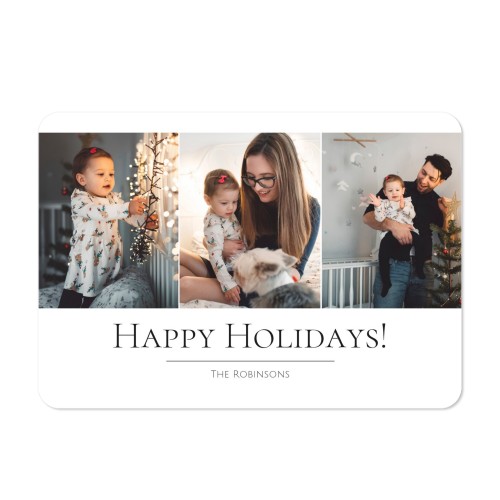 Single card landscape rounded corners 14,3 x 10 cm