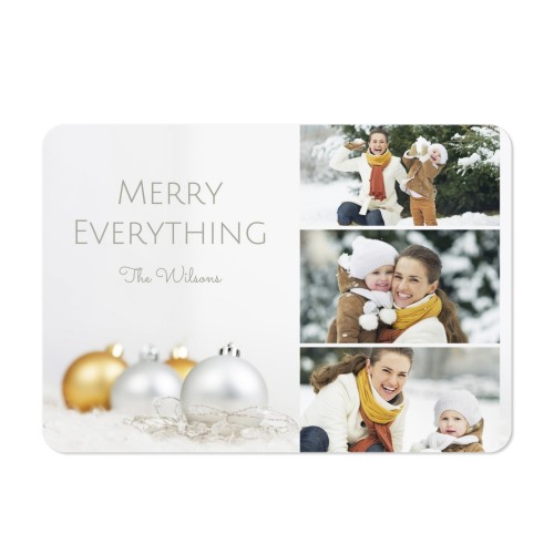 Enkle Fotokort liggende runde hjørner 14,3 x 10 cm