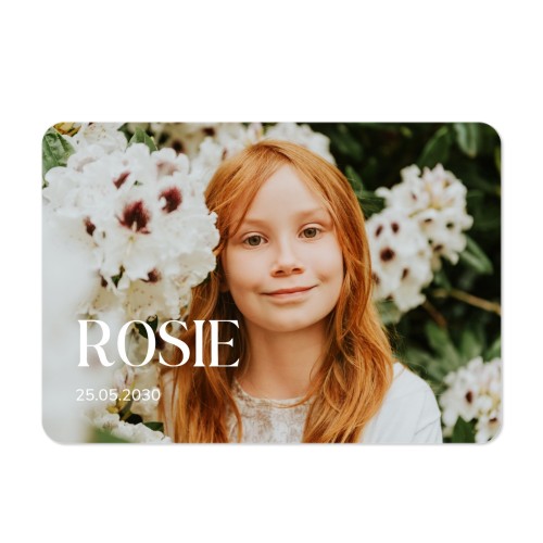 Fotokaart liggend met ronde hoeken 14,3 x 10 cm