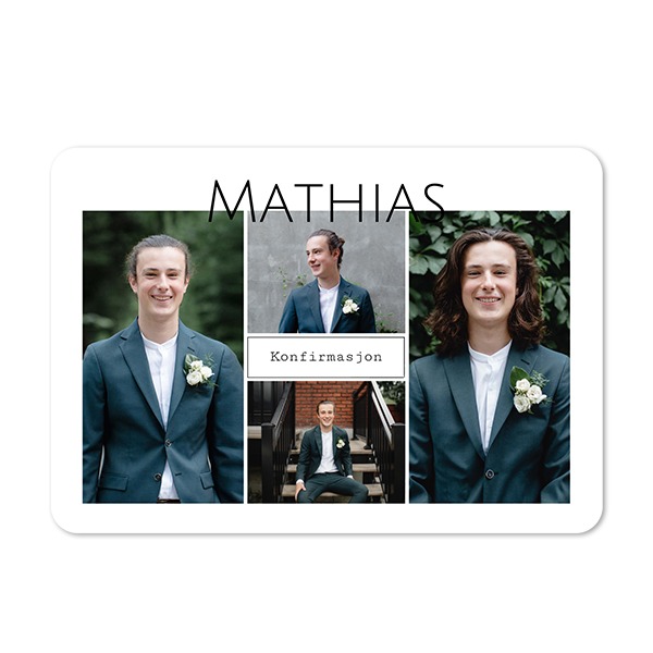 Enkle Fotokort liggende runde hjĂžrner 14,3 x 10 cm Enkle Fotokort liggende runde hjĂžrner 14,3 x 10 cm