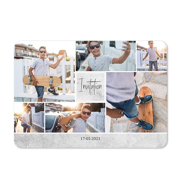 Fotokaart liggend met ronde hoeken 14,3 x 10 cm Fotokaart liggend met ronde hoeken 14,3 x 10 cm