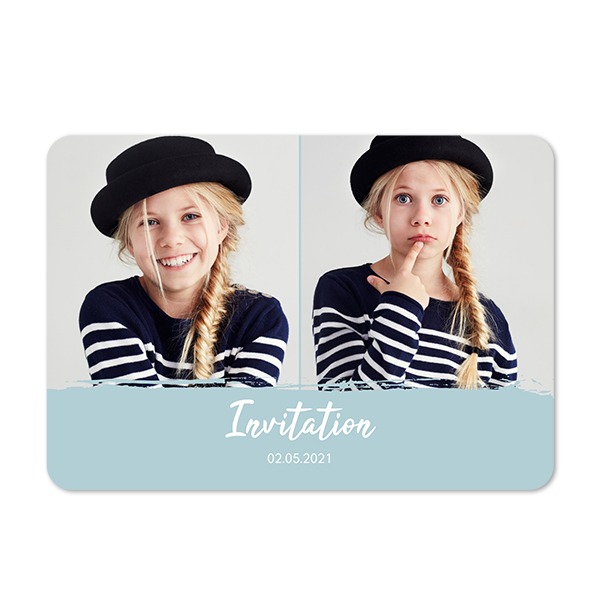 Single card landscape rounded corners 14,3 x 10 cm Single card landscape rounded corners 14,3 x 10 cm