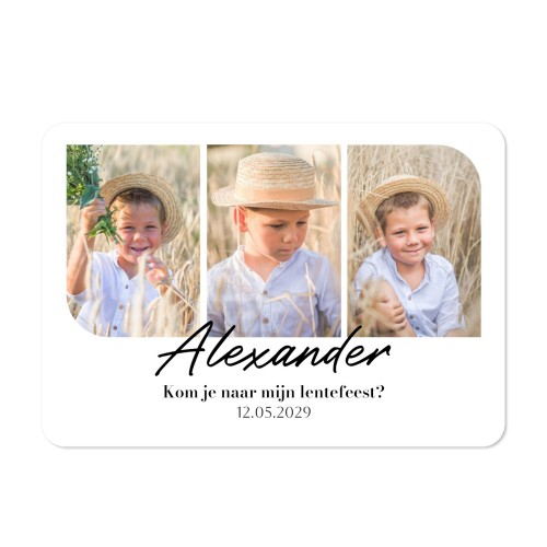 Fotokaart liggend met ronde hoeken 14,3 x 10 cm