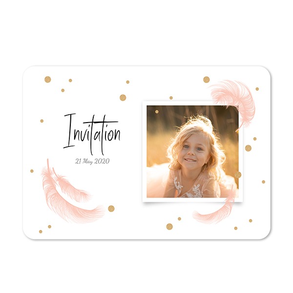 Fotokaart liggend met ronde hoeken 14,3 x 10 cm