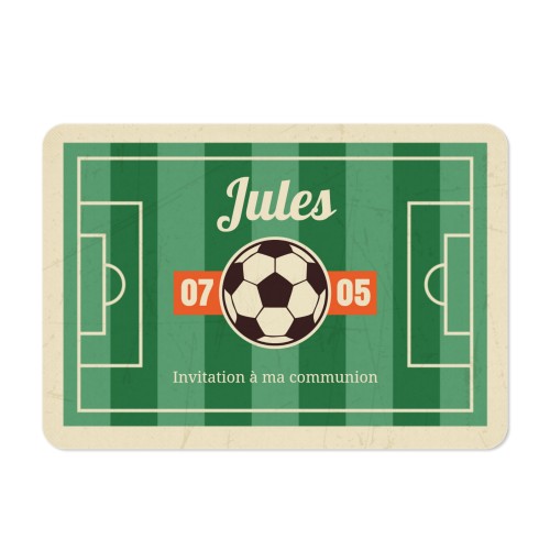 Faire-part 1 volet Paysage coins arrondis 14,3 x 10 cm