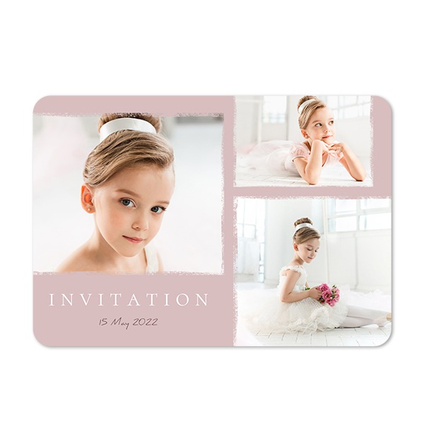 Fotokaart liggend met ronde hoeken 14,3 x 10 cm