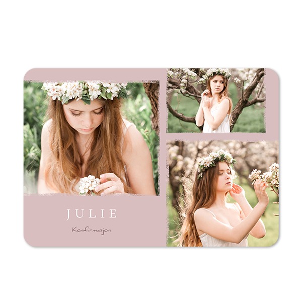 Enkle Fotokort liggende runde hjørner 14,3 x 10 cm Enkle Fotokort liggende runde hjørner 14,3 x 10 cm