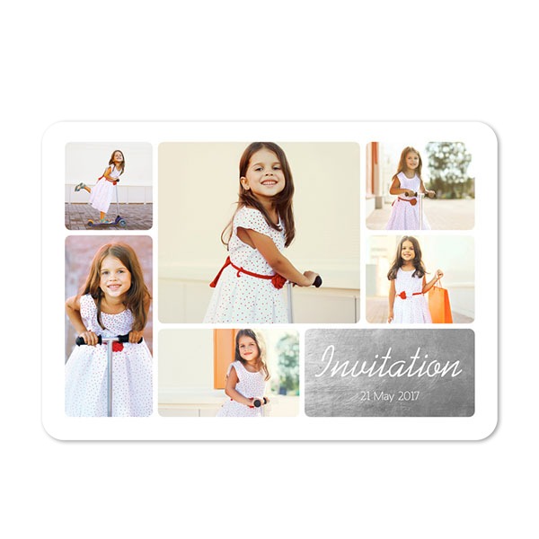 Fotokaart liggend met ronde hoeken 14,3 x 10 cm