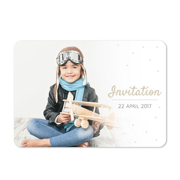 Fotokaart liggend met ronde hoeken 14,3 x 10 cm