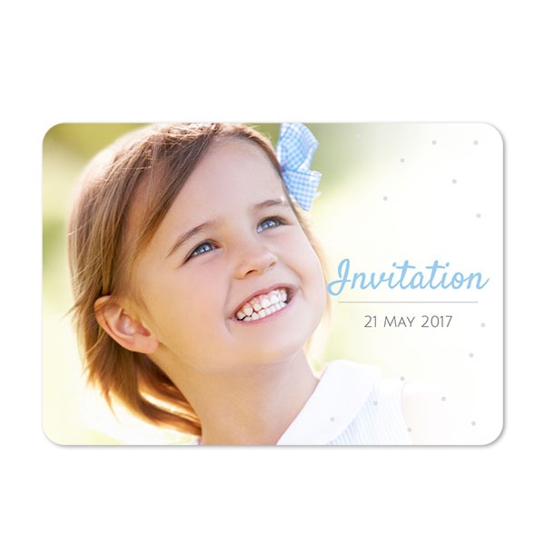 Fotokaart liggend met ronde hoeken 14,3 x 10 cm