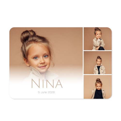 Fotokaart liggend met ronde hoeken 14,3 x 10 cm Fotokaart liggend met ronde hoeken 14,3 x 10 cm