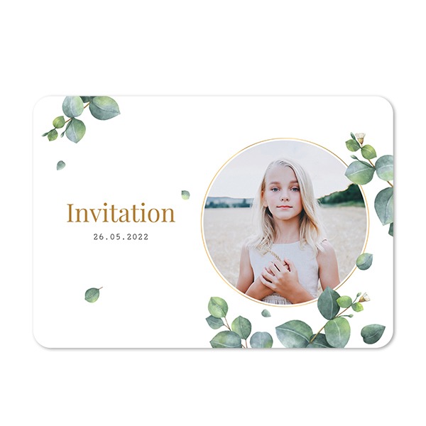 Single card landscape rounded corners 14,3 x 10 cm Single card landscape rounded corners 14,3 x 10 cm