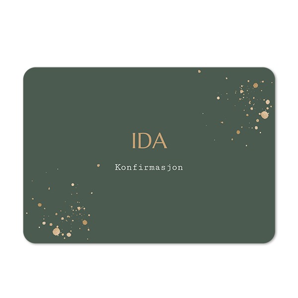 Enkle Fotokort liggende runde hjørner 14,3 x 10 cm