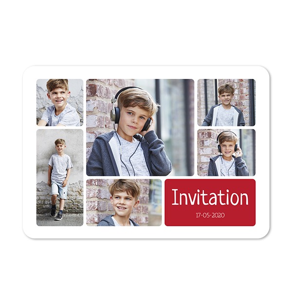 Faire-part 1 volet Paysage coins arrondis 14,3 x 10 cm Faire-part 1 volet Paysage coins arrondis 14,3 x 10 cm