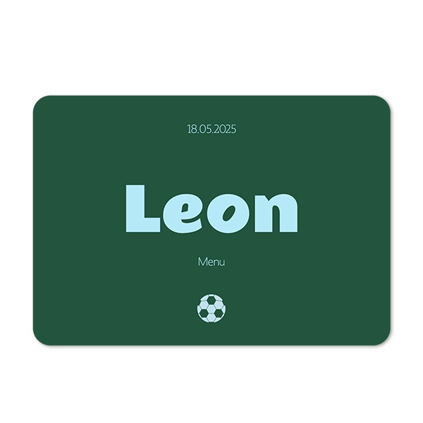 Single card landscape rounded corners 14,3 x 10 cm