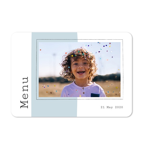 Fotokaart liggend met ronde hoeken 14,3 x 10 cm Fotokaart liggend met ronde hoeken 14,3 x 10 cm