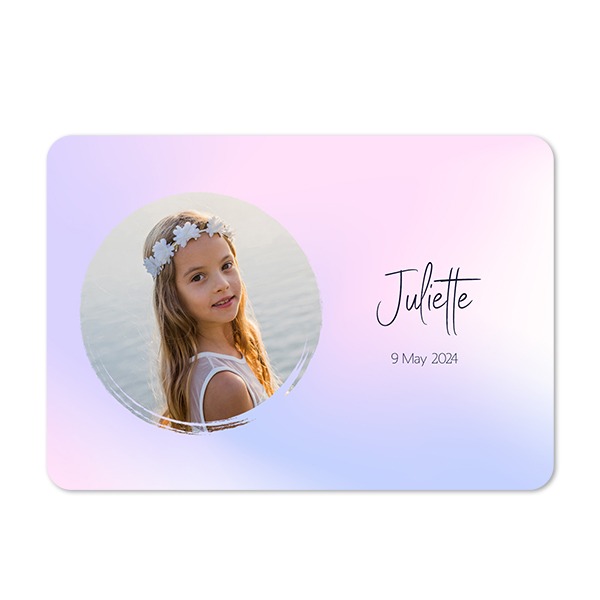 Grusskarte Querformat mit abgerundeten Ecken 14,3 x 10 cm Grusskarte Querformat mit abgerundeten Ecken 14,3 x 10 cm