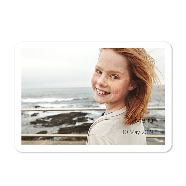 Single card landscape rounded corners 14,3 x 10 cm Single card landscape rounded corners 14,3 x 10 cm