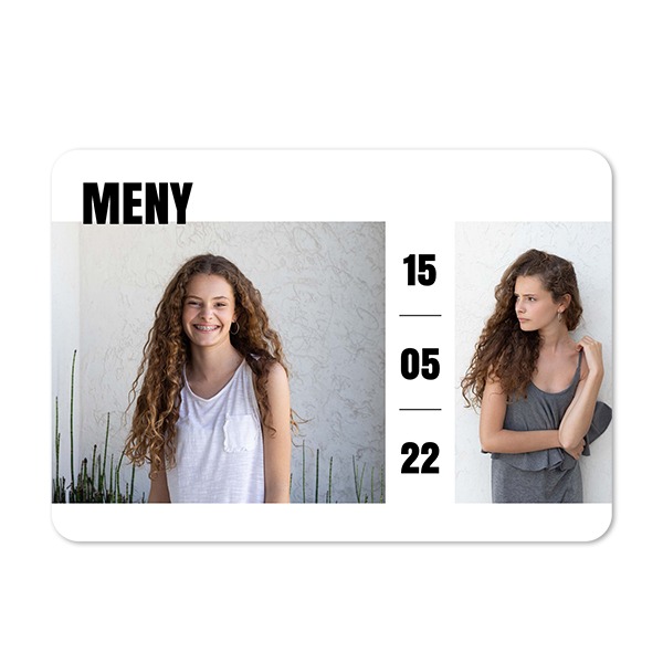 Enkla fotokort liggande rundade hörn 14,3 x 10 cm Enkla fotokort liggande rundade hörn 14,3 x 10 cm