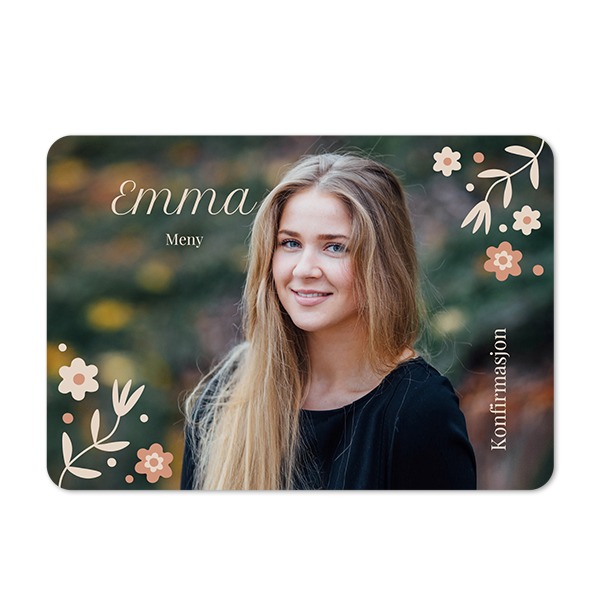 Enkle Fotokort liggende runde hjørner 14,3 x 10 cm Enkle Fotokort liggende runde hjørner 14,3 x 10 cm