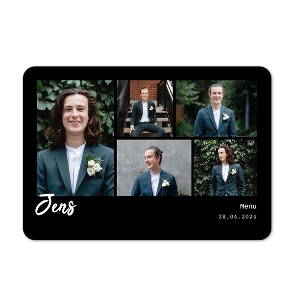 Enkle Fotokort liggende runde hjørner 14,3 x 10 cm Enkle Fotokort liggende runde hjørner 14,3 x 10 cm