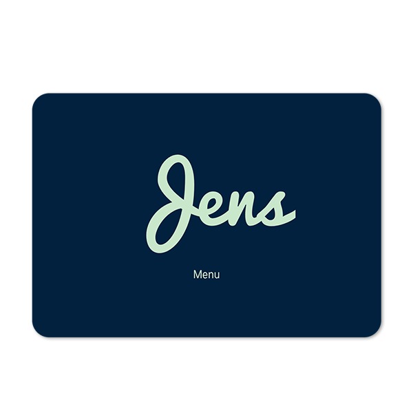 Enkle Fotokort liggende runde hjørner 14,3 x 10 cm