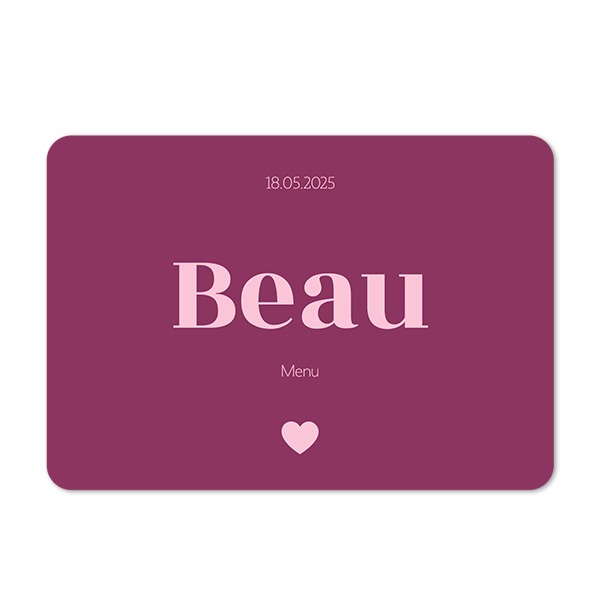 Fotokaart liggend met ronde hoeken 14,3 x 10 cm