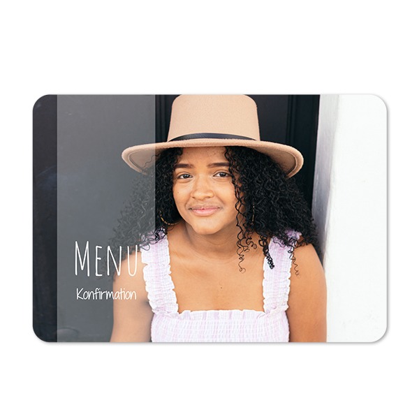 Enkle Fotokort liggende runde hjørner 14,3 x 10 cm