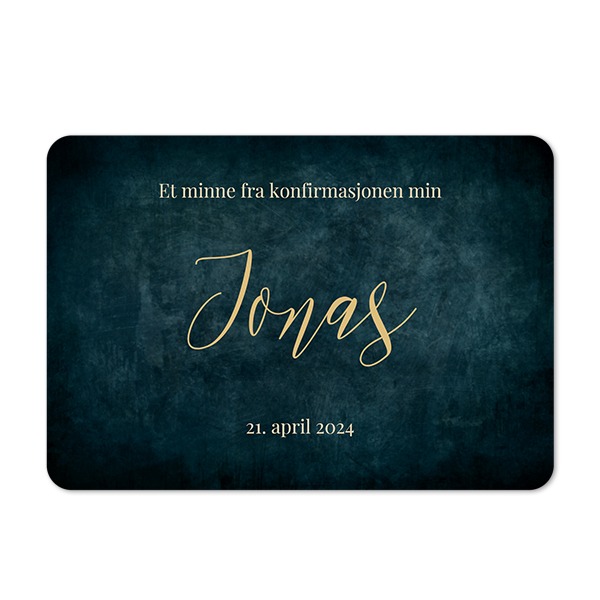 Enkle Fotokort liggende runde hjørner 14,3 x 10 cm