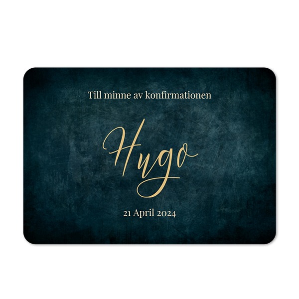 Enkla fotokort liggande rundade hörn 14,3 x 10 cm