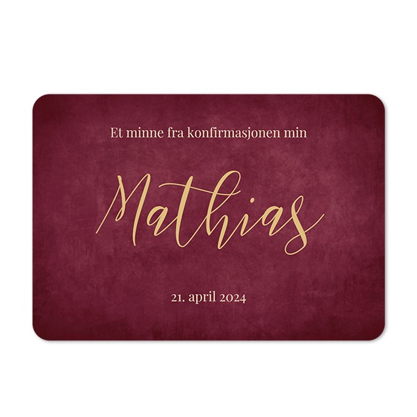 Enkle Fotokort liggende runde hjørner 14,3 x 10 cm Enkle Fotokort liggende runde hjørner 14,3 x 10 cm