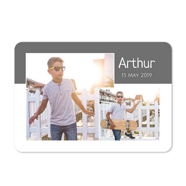 Single card landscape rounded corners 14,3 x 10 cm Single card landscape rounded corners 14,3 x 10 cm