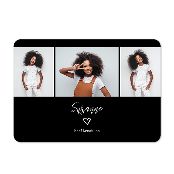 Enkle Fotokort liggende runde hjørner 14,3 x 10 cm