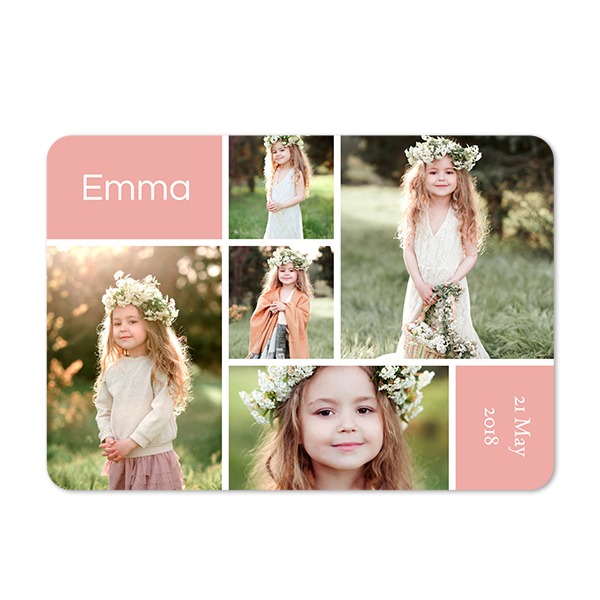 Single card landscape rounded corners 14,3 x 10 cm Single card landscape rounded corners 14,3 x 10 cm