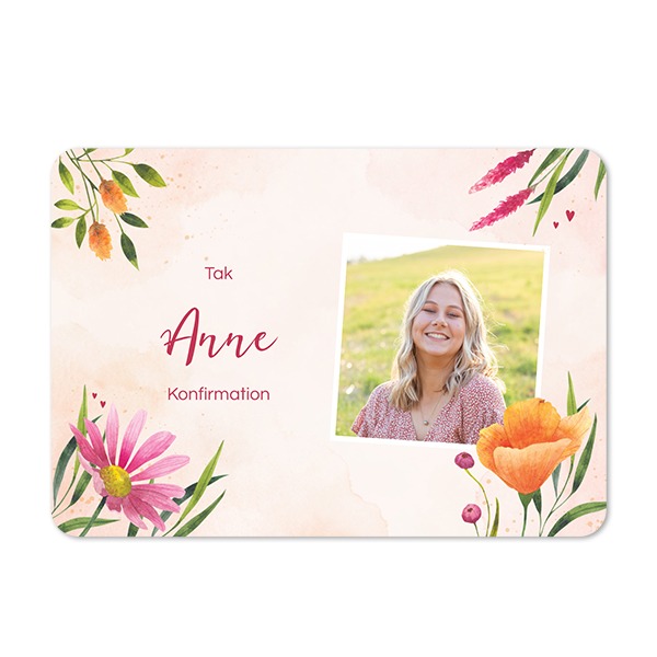 Enkle Fotokort liggende runde hjørner 14,3 x 10 cm Enkle Fotokort liggende runde hjørner 14,3 x 10 cm