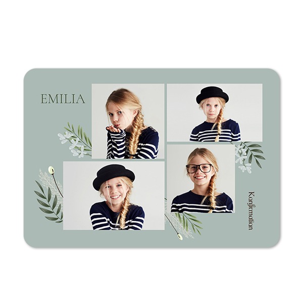 Enkla fotokort liggande rundade hörn 14,3 x 10 cm Enkla fotokort liggande rundade hörn 14,3 x 10 cm