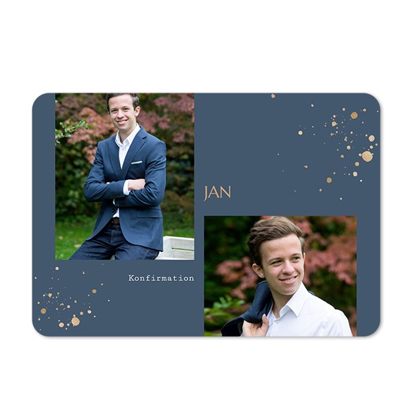 Enkle Fotokort liggende runde hjørner 14,3 x 10 cm Enkle Fotokort liggende runde hjørner 14,3 x 10 cm