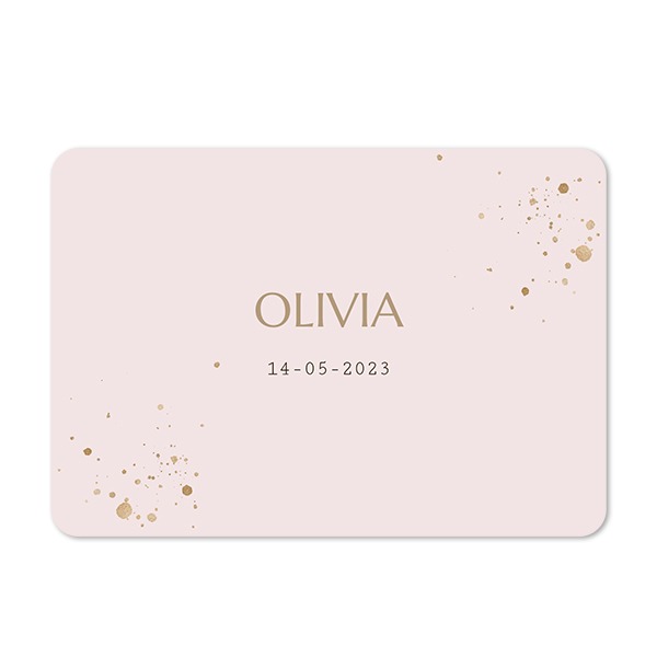 Fotokaart liggend met ronde hoeken 14,3 x 10 cm