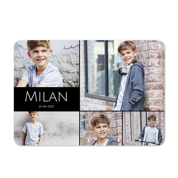 Single card landscape rounded corners 14,3 x 10 cm Single card landscape rounded corners 14,3 x 10 cm