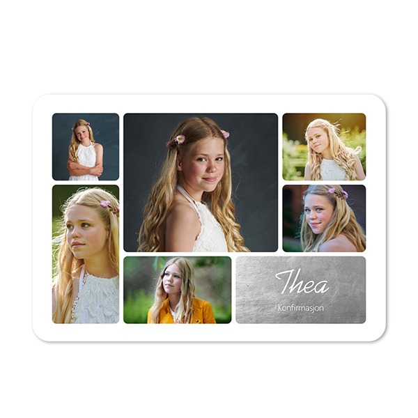 Enkle Fotokort liggende runde hjørner 14,3 x 10 cm Enkle Fotokort liggende runde hjørner 14,3 x 10 cm