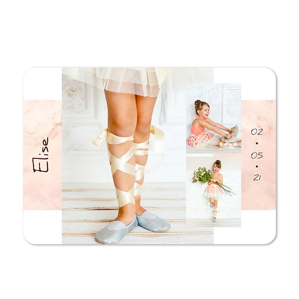 Single card landscape rounded corners 14,3 x 10 cm Single card landscape rounded corners 14,3 x 10 cm