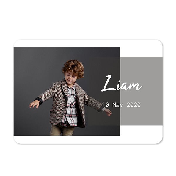 Single card landscape rounded corners 14,3 x 10 cm Single card landscape rounded corners 14,3 x 10 cm