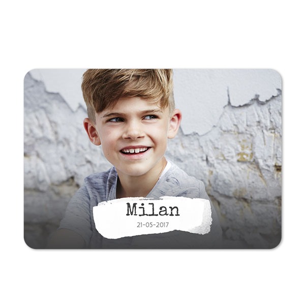 Single card landscape rounded corners 14,3 x 10 cm Single card landscape rounded corners 14,3 x 10 cm