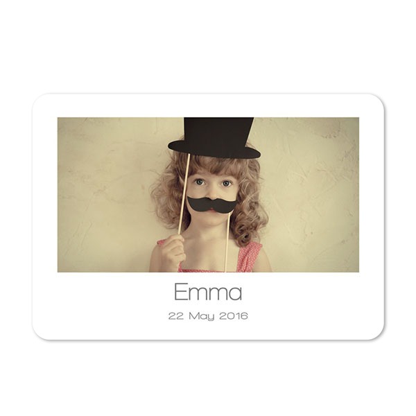 Single card landscape rounded corners 14,3 x 10 cm Single card landscape rounded corners 14,3 x 10 cm