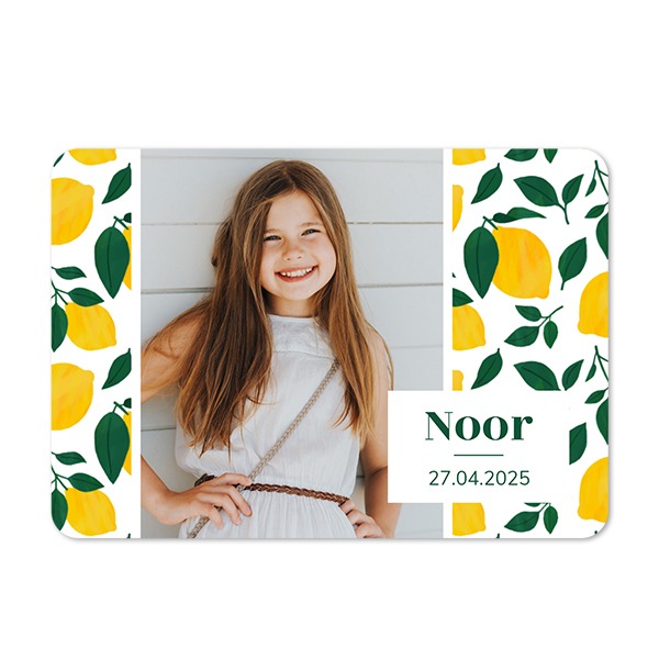 Fotokaart liggend met ronde hoeken 14,3 x 10 cm
