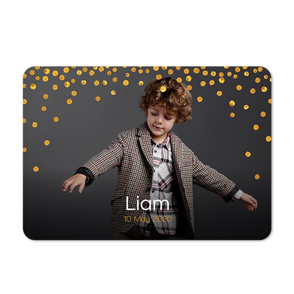 Single card landscape rounded corners 14,3 x 10 cm Single card landscape rounded corners 14,3 x 10 cm